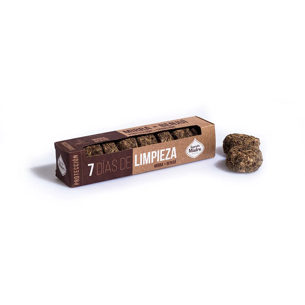 Pastilha 7 Dias de Limpeza: Mirra – Benjoim