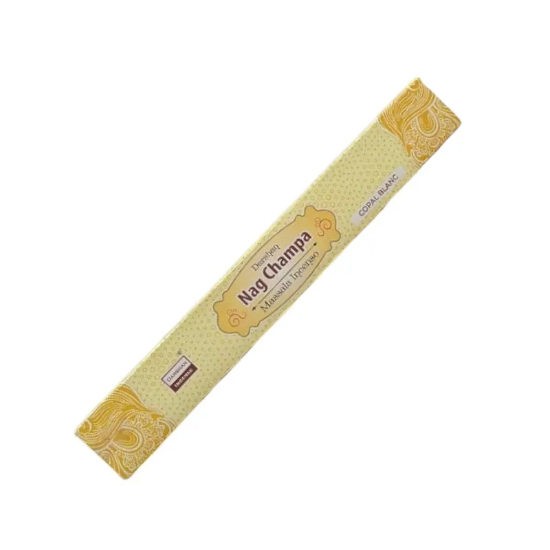 Incenso Nag Champa Massala Darshan Copal Blanc