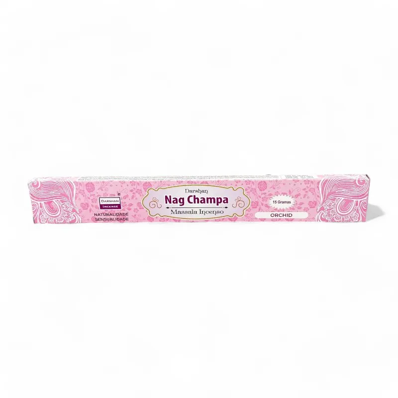 Incenso Nag Champa Massala Darshan Orquidea