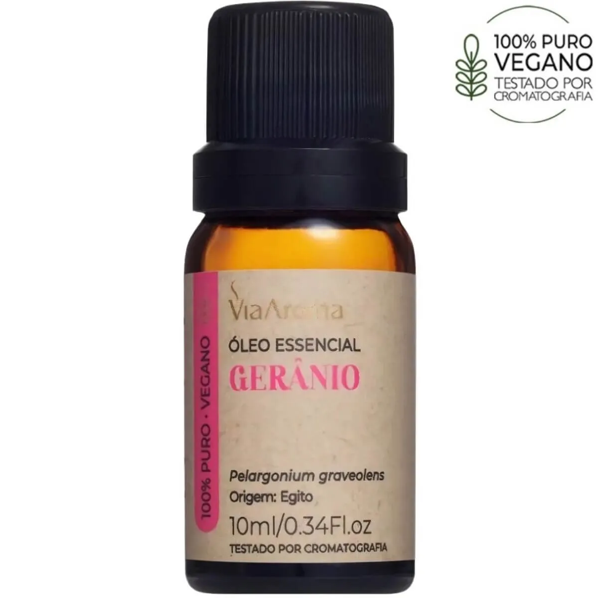 Óleo essencial Via Aroma Gerânio