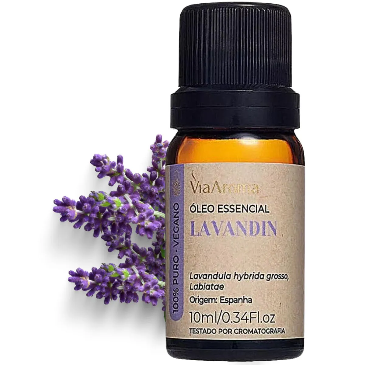 Óleo essencial Via Aroma Lavandin - Imagem 2
